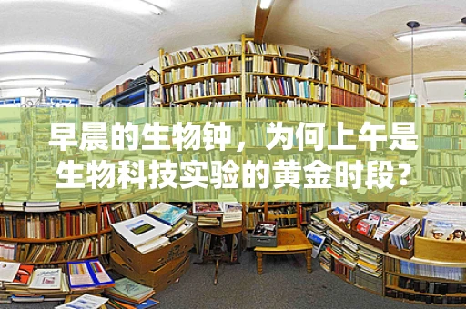 早晨的生物钟，为何上午是生物科技实验的黄金时段？