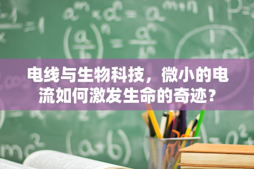 电线与生物科技，微小的电流如何激发生命的奇迹？