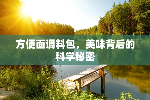 方便面调料包，美味背后的科学秘密