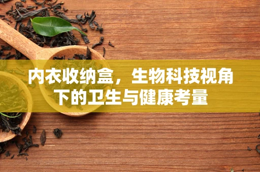 内衣收纳盒，生物科技视角下的卫生与健康考量