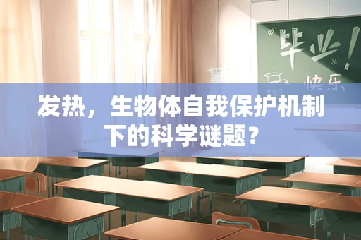 发热，生物体自我保护机制下的科学谜题？