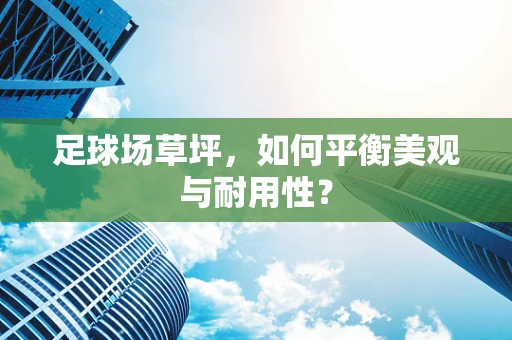 足球场草坪，如何平衡美观与耐用性？