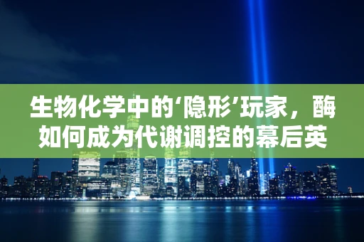 生物化学中的‘隐形’玩家，酶如何成为代谢调控的幕后英雄？