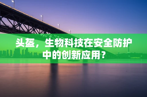 头盔，生物科技在安全防护中的创新应用？