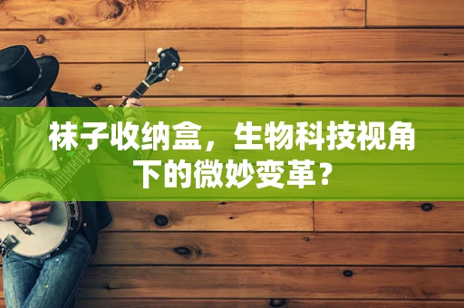 袜子收纳盒，生物科技视角下的微妙变革？