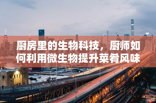 厨房里的生物科技，厨师如何利用微生物提升菜肴风味？