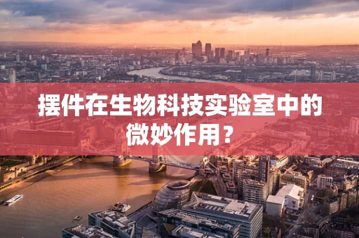 摆件在生物科技实验室中的微妙作用？