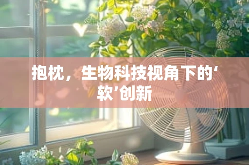 抱枕，生物科技视角下的‘软’创新