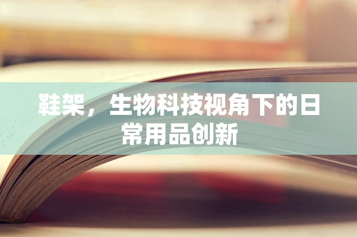 鞋架，生物科技视角下的日常用品创新