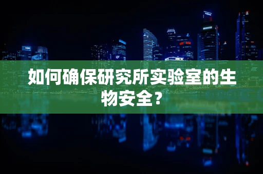 如何确保研究所实验室的生物安全？