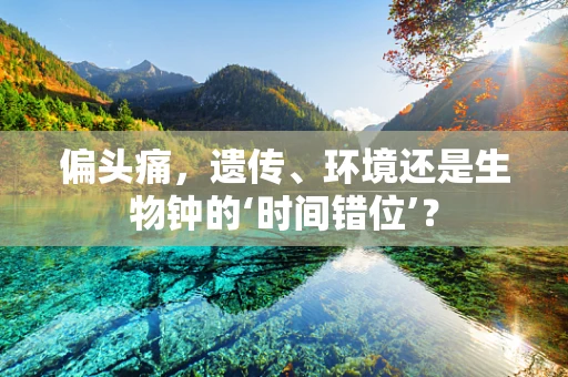 偏头痛，遗传、环境还是生物钟的‘时间错位’？