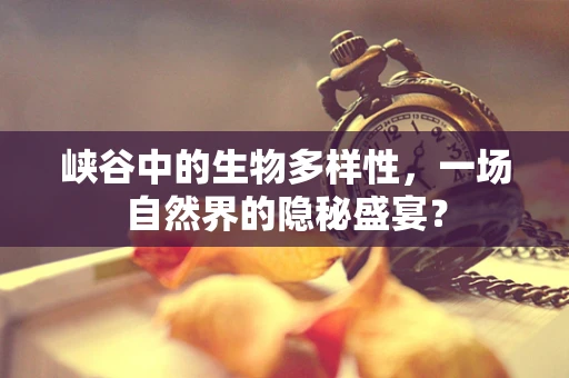 峡谷中的生物多样性，一场自然界的隐秘盛宴？