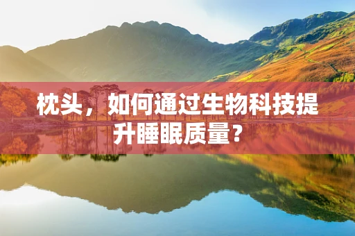 枕头，如何通过生物科技提升睡眠质量？