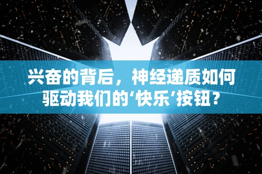 兴奋的背后，神经递质如何驱动我们的‘快乐’按钮？