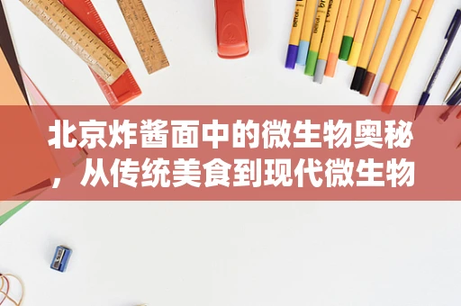 北京炸酱面中的微生物奥秘，从传统美食到现代微生物组学视角的探索