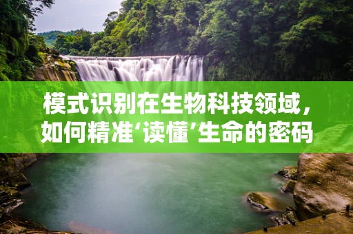 模式识别在生物科技领域，如何精准‘读懂’生命的密码？
