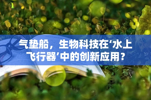 气垫船，生物科技在‘水上飞行器’中的创新应用？