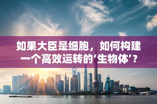 如果大臣是细胞，如何构建一个高效运转的‘生物体’？