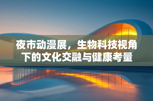 夜市动漫展，生物科技视角下的文化交融与健康考量