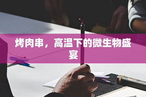 烤肉串，高温下的微生物盛宴