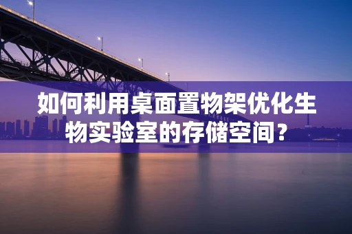 如何利用桌面置物架优化生物实验室的存储空间？