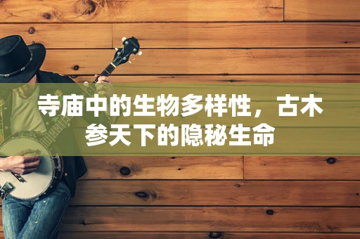 寺庙中的生物多样性，古木参天下的隐秘生命