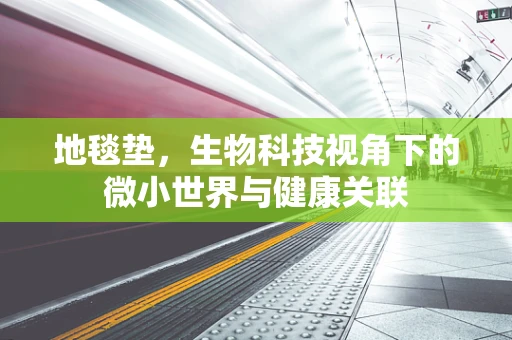 地毯垫，生物科技视角下的微小世界与健康关联