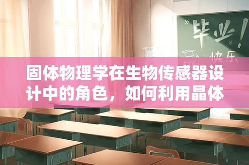 固体物理学在生物传感器设计中的角色，如何利用晶体结构提升检测精度？