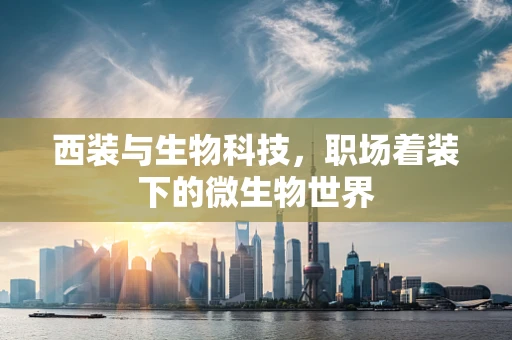 西装与生物科技，职场着装下的微生物世界