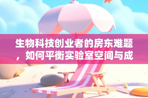 生物科技创业者的房东难题，如何平衡实验室空间与成本控制？