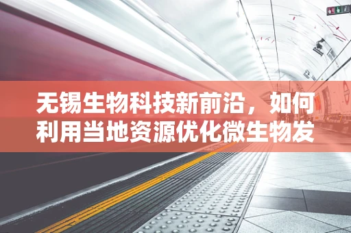 无锡生物科技新前沿，如何利用当地资源优化微生物发酵工艺？