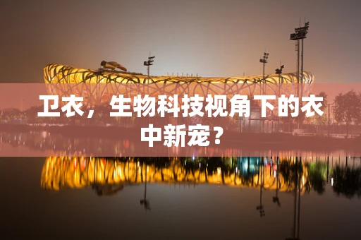 卫衣，生物科技视角下的衣中新宠？