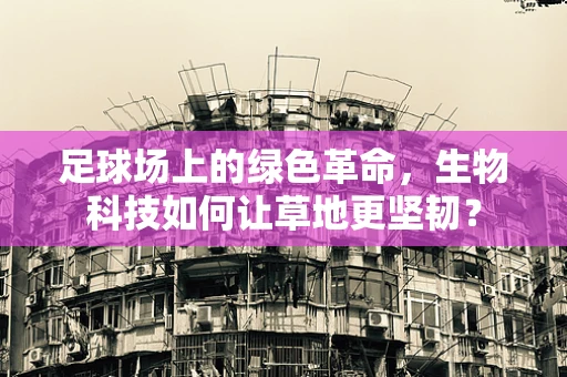 足球场上的绿色革命，生物科技如何让草地更坚韧？