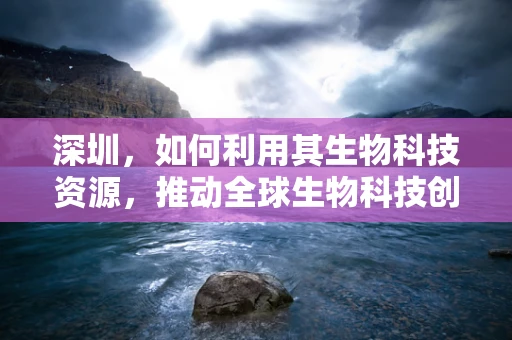 深圳，如何利用其生物科技资源，推动全球生物科技创新？