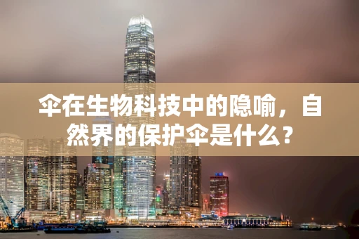 伞在生物科技中的隐喻，自然界的保护伞是什么？