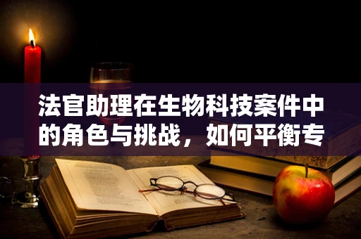 法官助理在生物科技案件中的角色与挑战，如何平衡专业与法律知识？