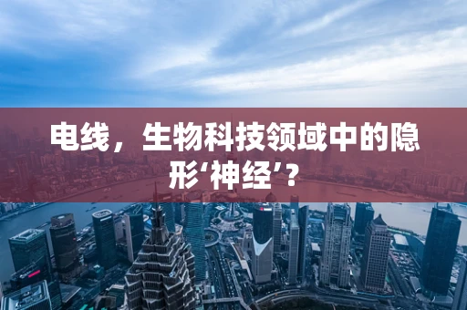 电线，生物科技领域中的隐形‘神经’？