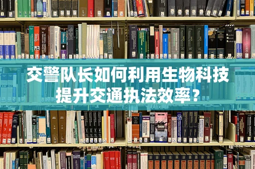交警队长如何利用生物科技提升交通执法效率？