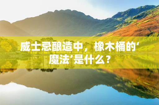 威士忌酿造中，橡木桶的‘魔法’是什么？