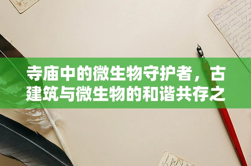 寺庙中的微生物守护者，古建筑与微生物的和谐共存之谜？