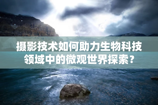 摄影技术如何助力生物科技领域中的微观世界探索？