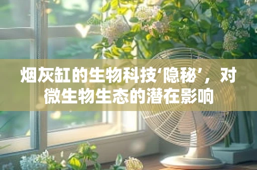 烟灰缸的生物科技‘隐秘’，对微生物生态的潜在影响