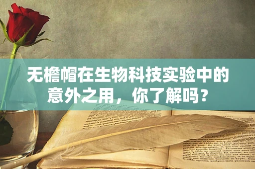 无檐帽在生物科技实验中的意外之用，你了解吗？
