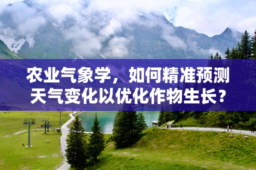 农业气象学，如何精准预测天气变化以优化作物生长？