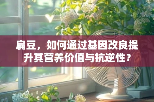 扁豆，如何通过基因改良提升其营养价值与抗逆性？