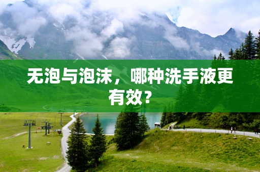 无泡与泡沫，哪种洗手液更有效？