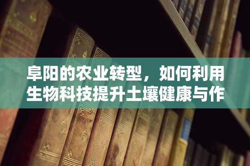 阜阳的农业转型，如何利用生物科技提升土壤健康与作物产量？