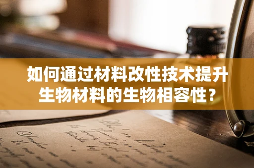 如何通过材料改性技术提升生物材料的生物相容性？