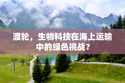 渡轮，生物科技在海上运输中的绿色挑战？
