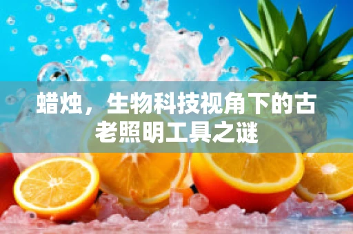 蜡烛，生物科技视角下的古老照明工具之谜